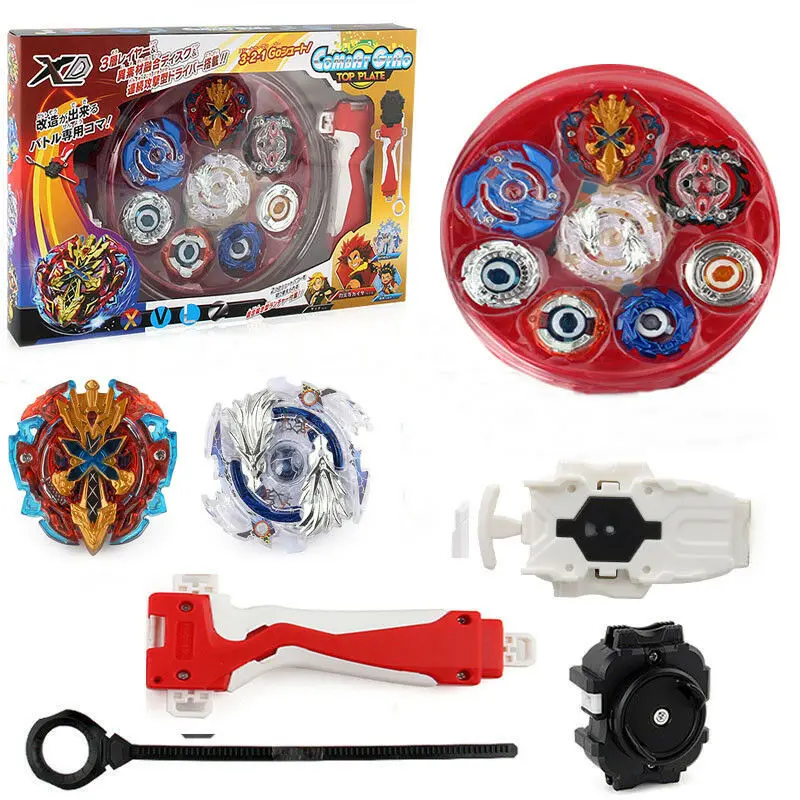 Beyblade Burst Battling Top Бог Эволюция с 4D струной пусковой захват стадион Beyblade пусковой захват набор XD168-1