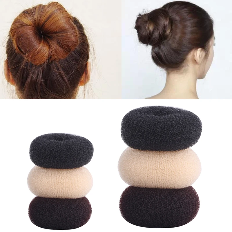 Hot Hair Bun Maker Donut Ring Foam Sponge Braider Girls Fashion Styling Tool Accessories |