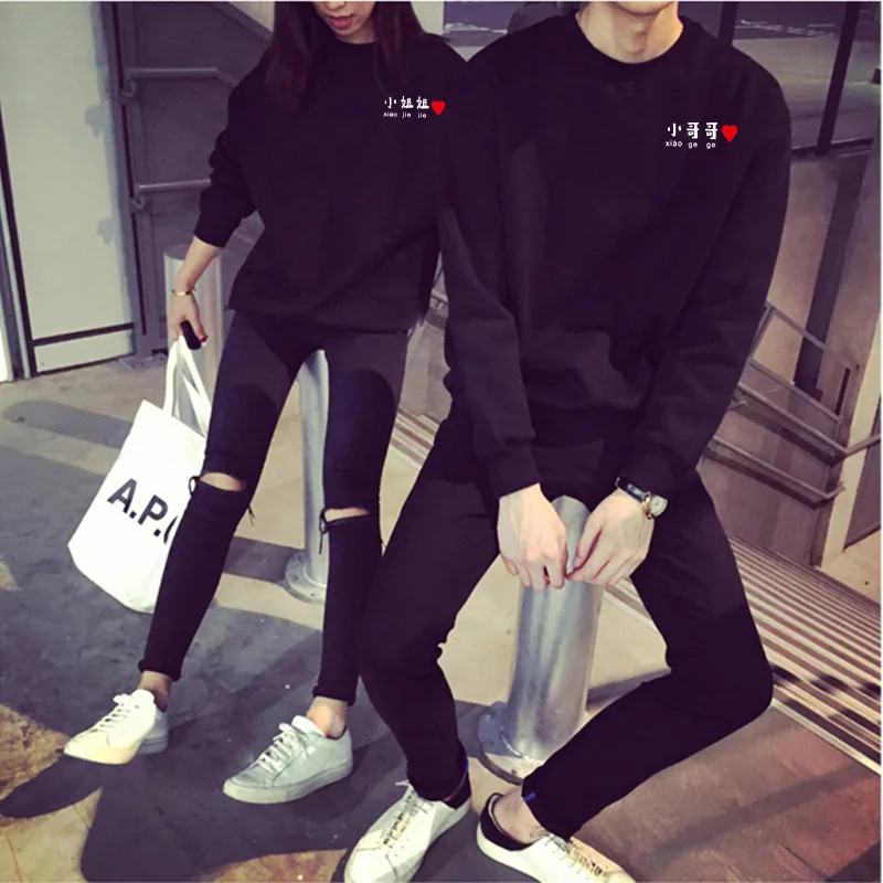 Зимний толстый плюшевый теплый свитер для пары новинка 2019 китайский стиль с