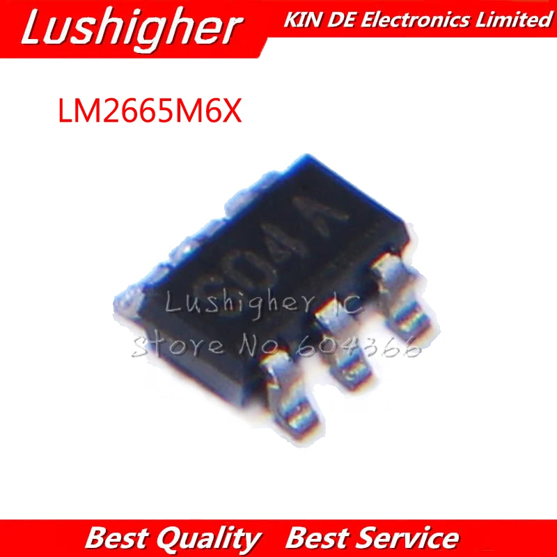 10 шт. LM2665M6X SOT23 6 LM2665M6 LM2665 регулятор переключения|Интегральные схемы| |