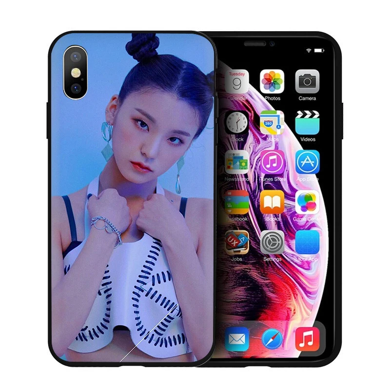 B2 EWAU ITZY K силиконовый чехол для телефона iPhone 5 5S SE 6 6s 7 8 plus X XR XS Max - Цвет: B2