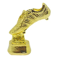 high quality small football world cup golden boot top scorer soccer award trophy fans presents birthday crafts statue alloy gift