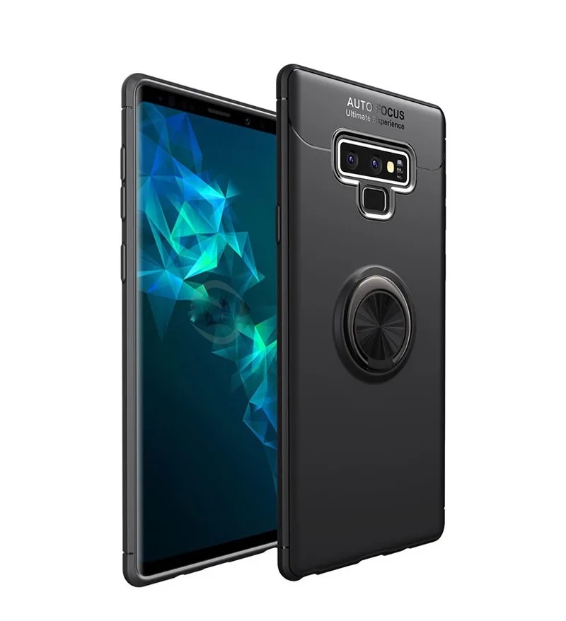 3 в 1 защитный чехол для телефона samsung A50 A30 A7 A8 A9 2018 кольцевой магнитный держатель