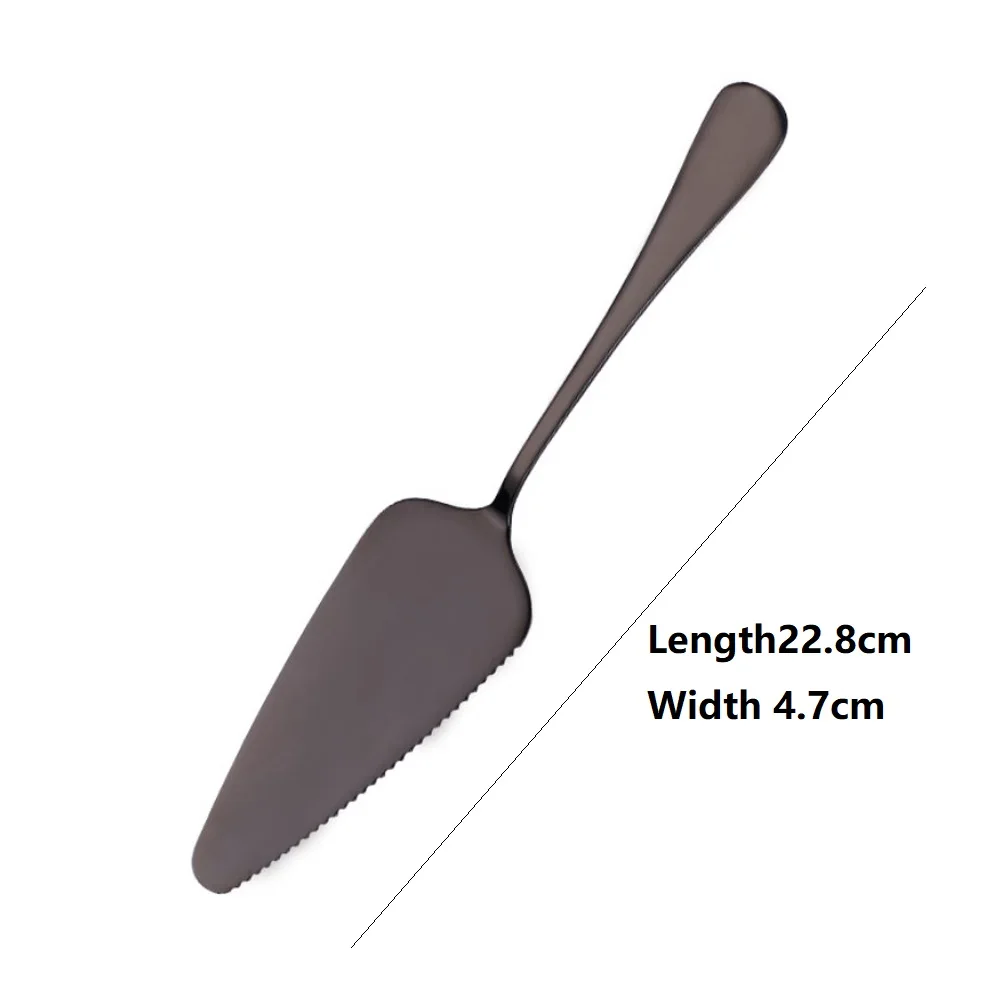 

Homatter 304 Stainless Steel Cake Spatula Serrated Edge Cake Server Blade Cutter Pie Pizza Cheese Shovel Cake Knife Baking Tool