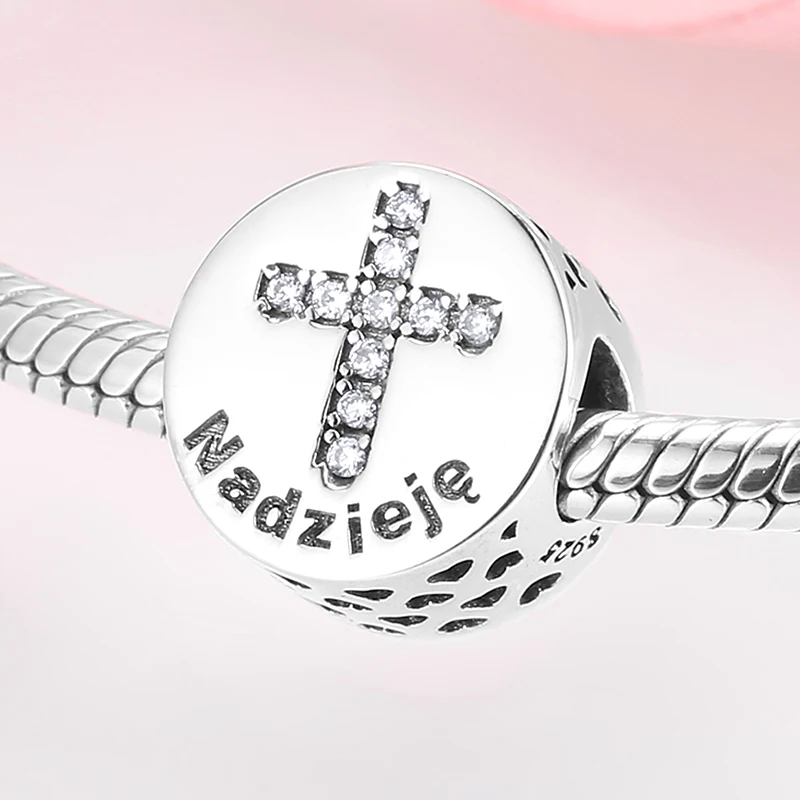 Настоящие 925 пробы серебряные металлические бусины семь достоинств Библии