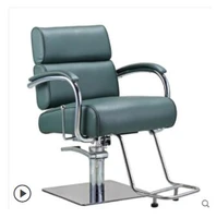 hairdressing chair barber shop barber chair hair salon special hydraulic chair can be turned back to the new chair