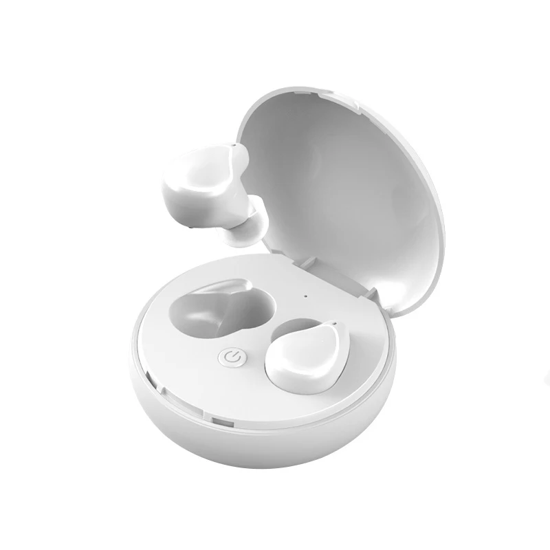 

Bluetooth 5.0 Wireless Earphone Sports Headset 3D Stereo Sound Earbud with Portable Mic and Charging box For iPhone Samsung