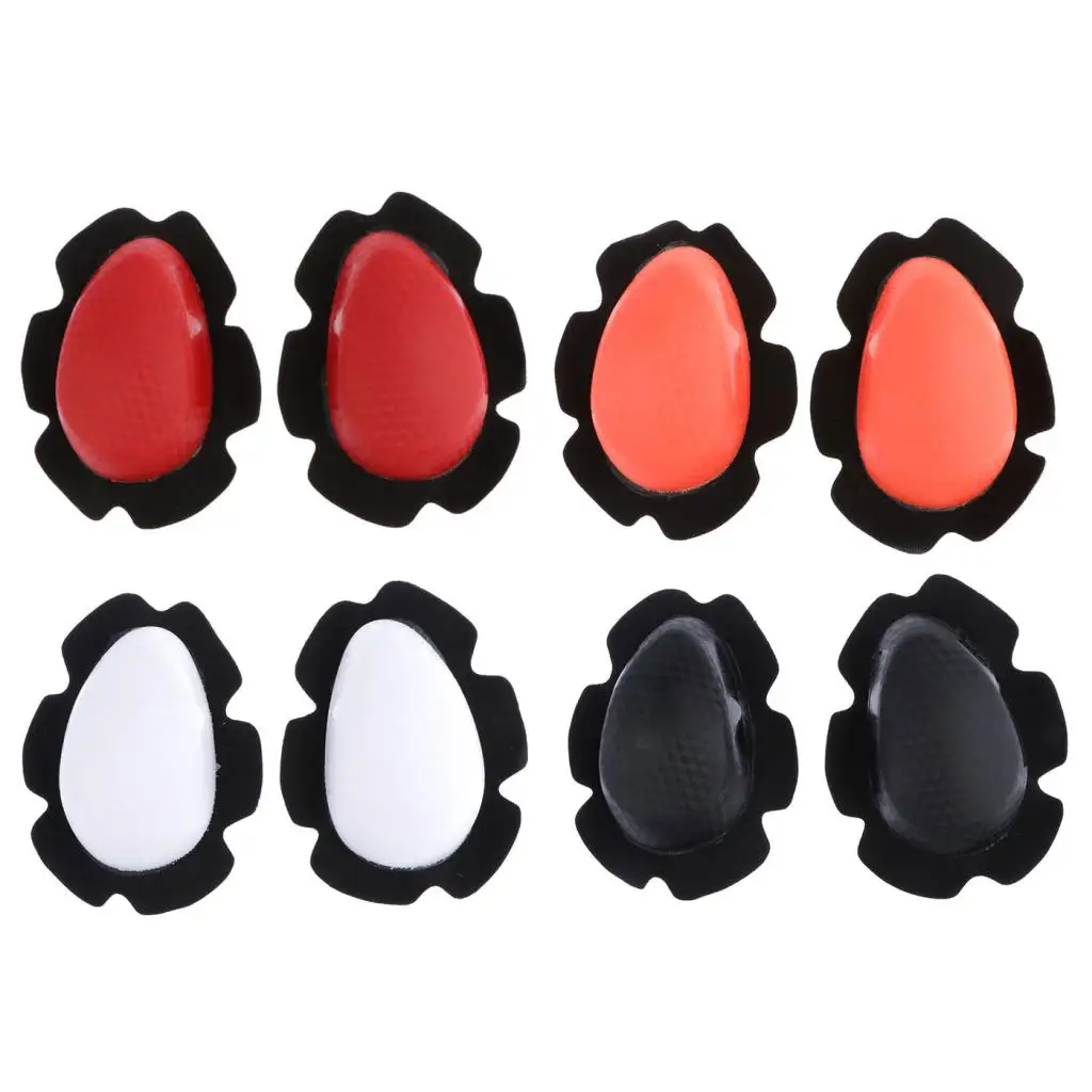 

Knee Sliders Motorcycle Protective Kneepad Universal Knee Sliders Four Colors Protector Cover Durable Plastic 175 x 135 mm