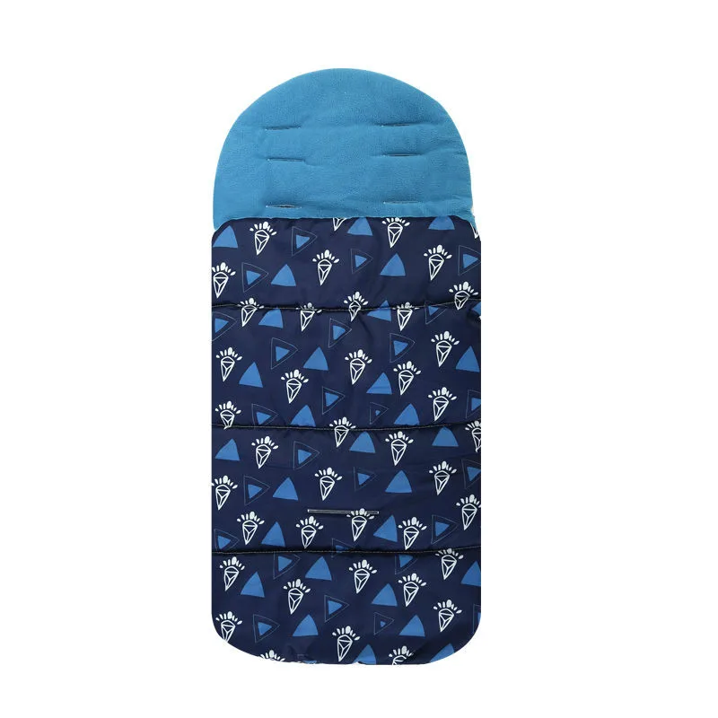 

Wonderlife Baby stroller wind shield baby stroller sleeping bag warm thickened foot cover cushion general autumn and winter