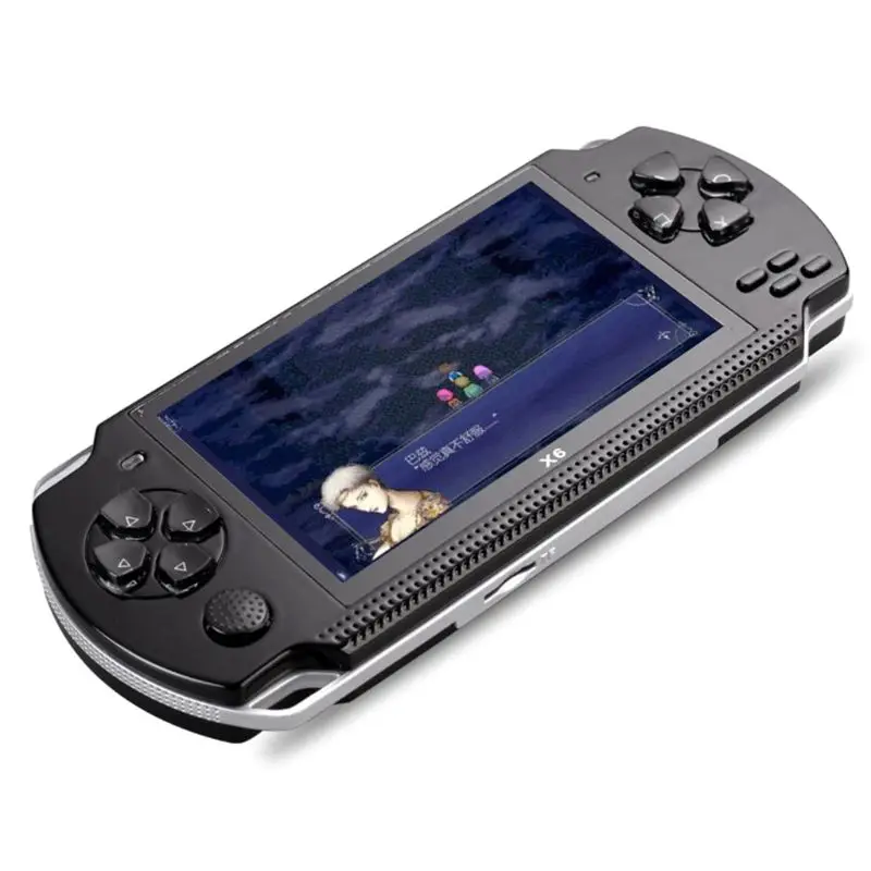 

4.3 in Pocket 8GB 64Bit Video MP3 MP4 Player Camera Handheld Retro Game Console