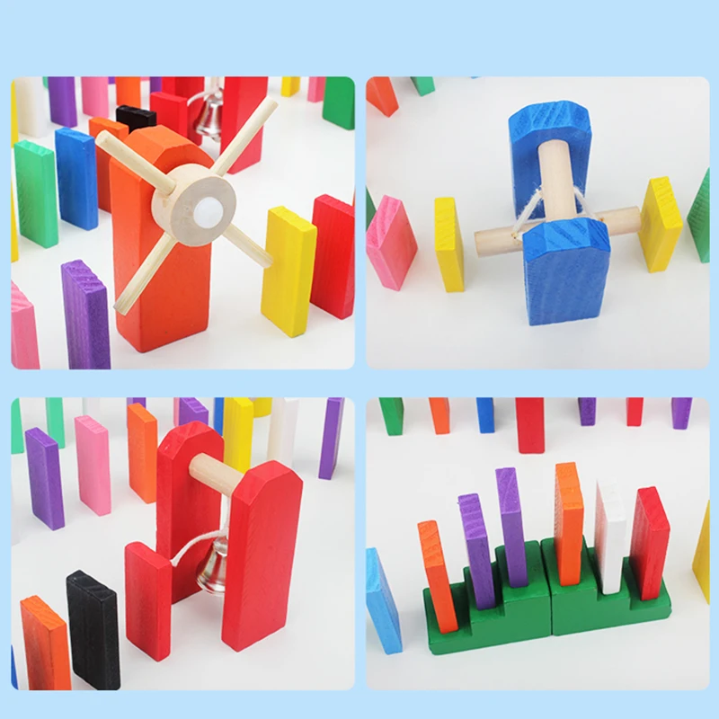 200/300 шт. Детский конструктор домино | Игрушки и хобби