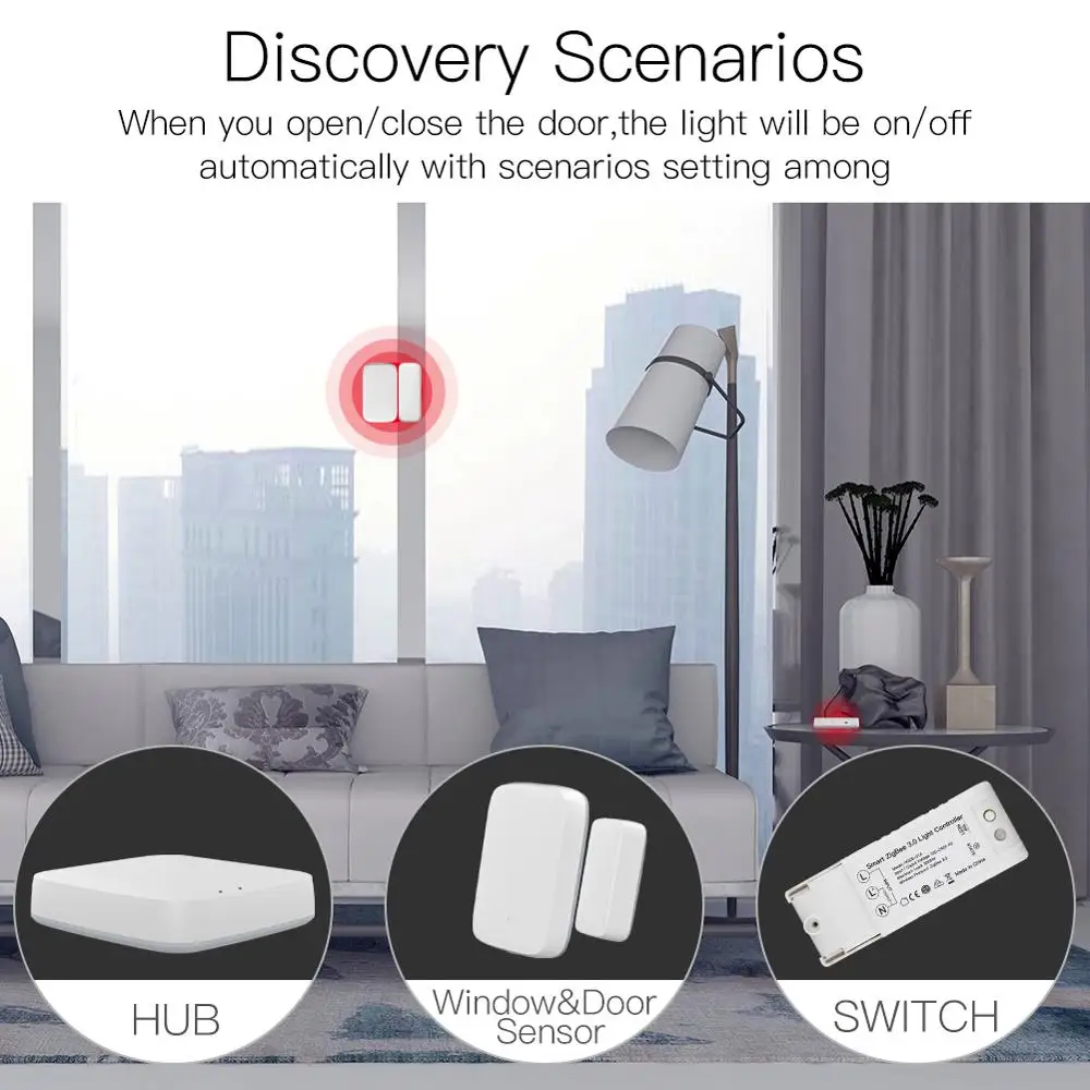Умный шлюз Tuya ZigBee хаб Smart Home Bridge приложение Life беспроводной пульт дистанционного