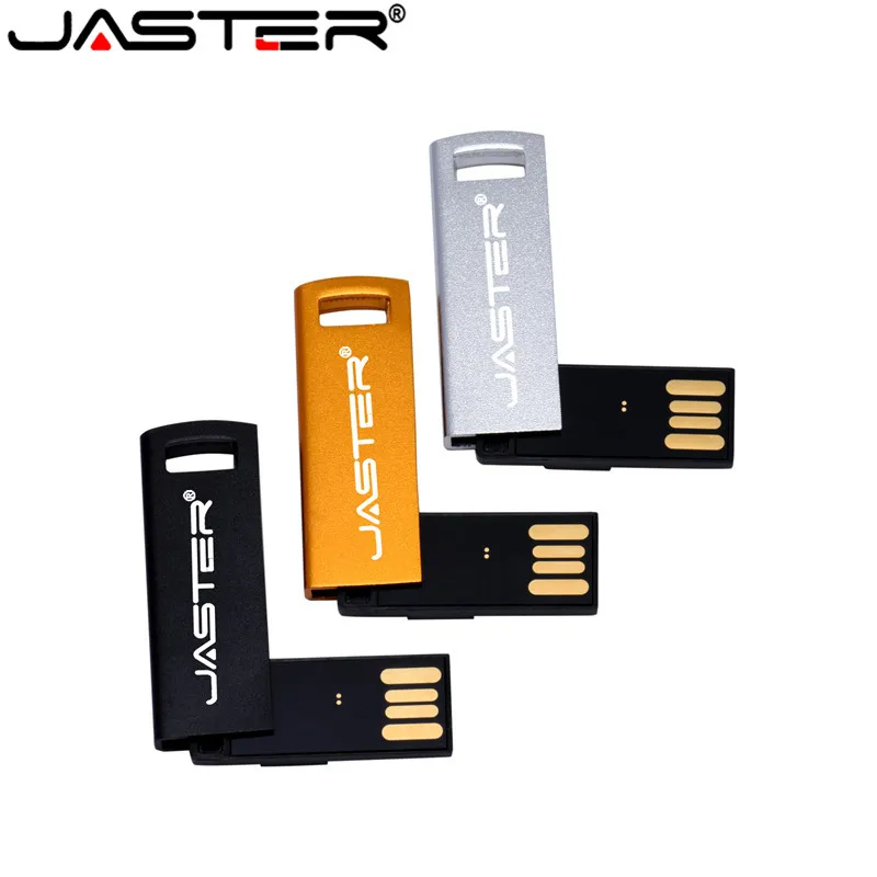USB флеш накопитель JASTER металлический 64/32/16/8/4 ГБ|USB флэш-накопители| |