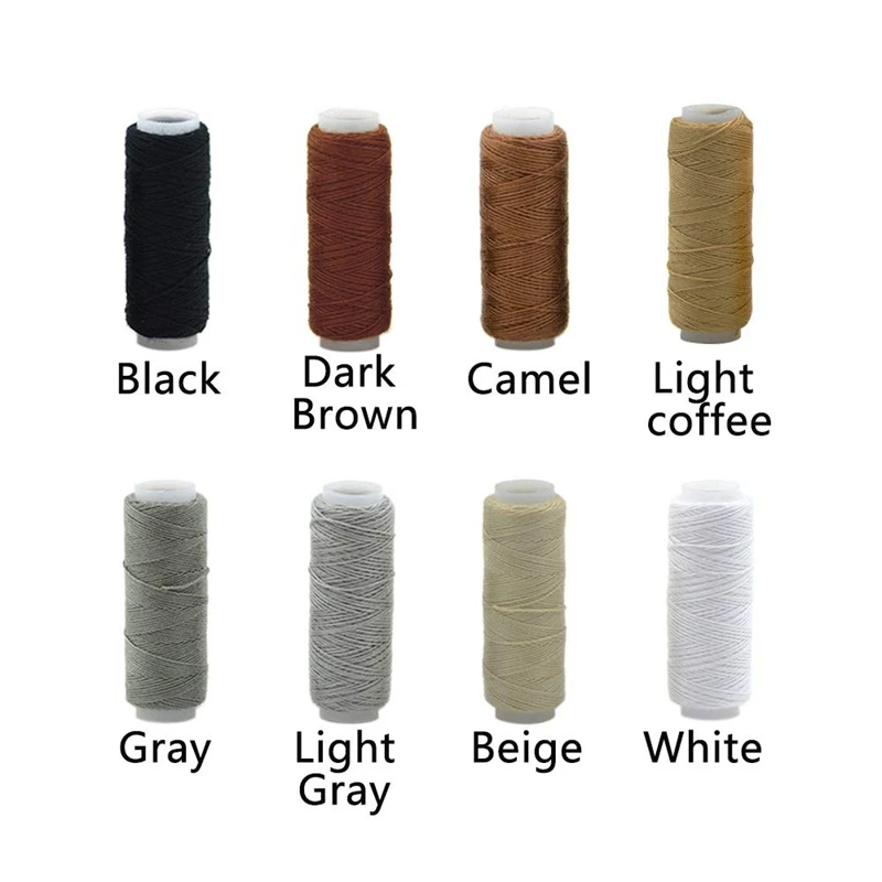 Upholstery Repair Kit 29-Pack Leather Craft Tool Hand Sewing Needles Canvas Thread and Tape Measure Large-E | Дом и сад