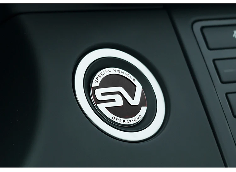 

Декоративные наклейки SVR, кнопка запуска для LAND ROVER RANGE ROVER DISCOVERY VELAR EVOQUE SVO
