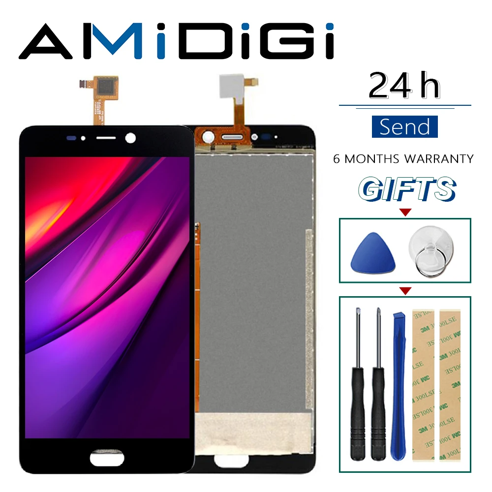 ЖК дисплей для LEAGOO T5 + кодирующий преобразователь сенсорного экрана в сборе