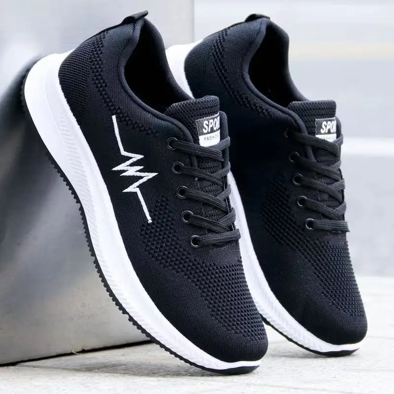 

Spring men's shoes 2021 new breathable casual sports shoes Korean version of all-match men's casual shoes
