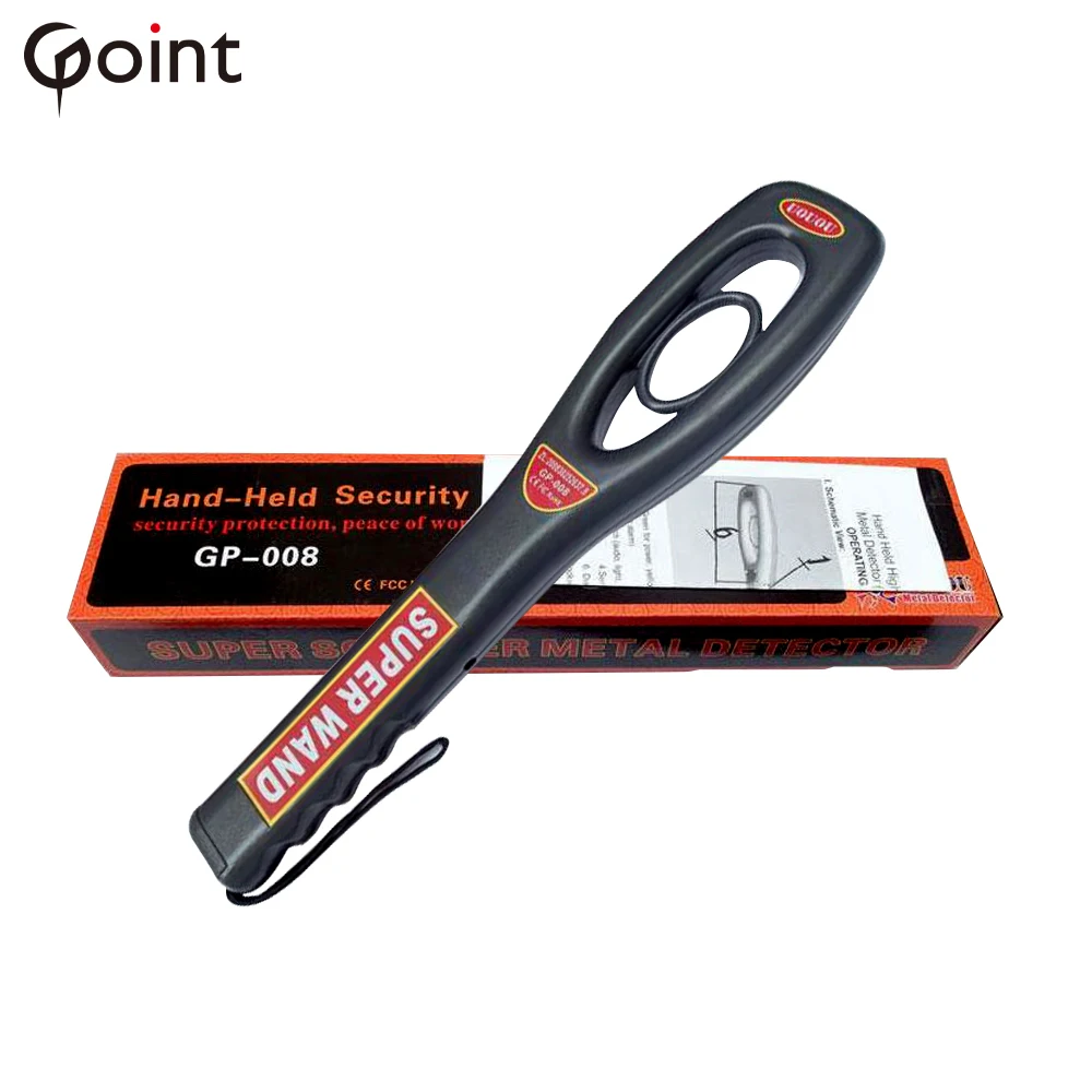 Ручной детектор металла GP-008 высокой точности Мобильная инструмент для