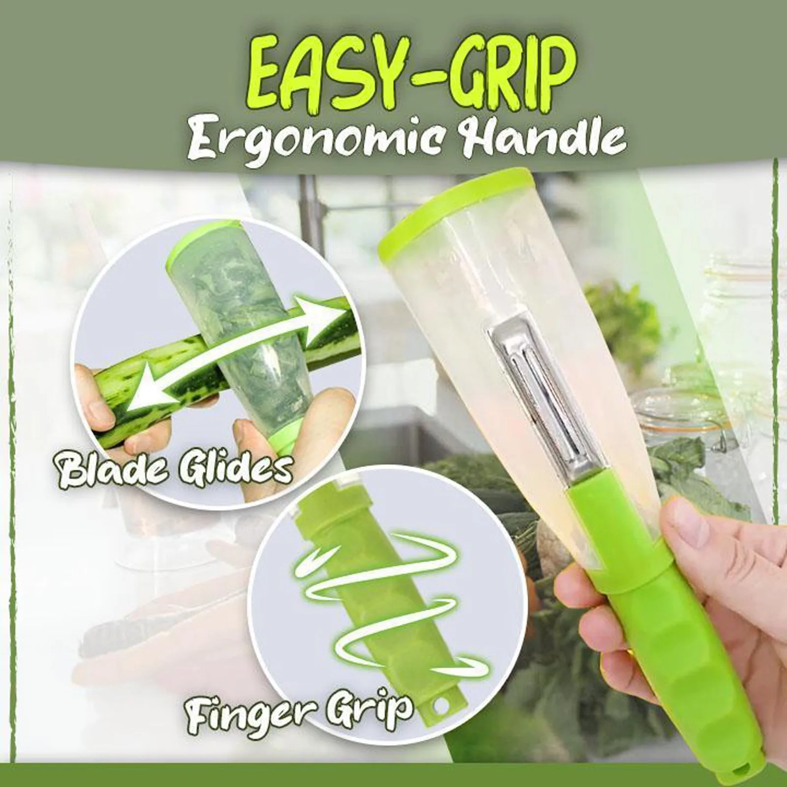 

1Pcs Stainless Steel Multi-function Storage Type Peeling Knife With Barrel Vegetable And Fruit Peeling Belt Storage Box Peeler