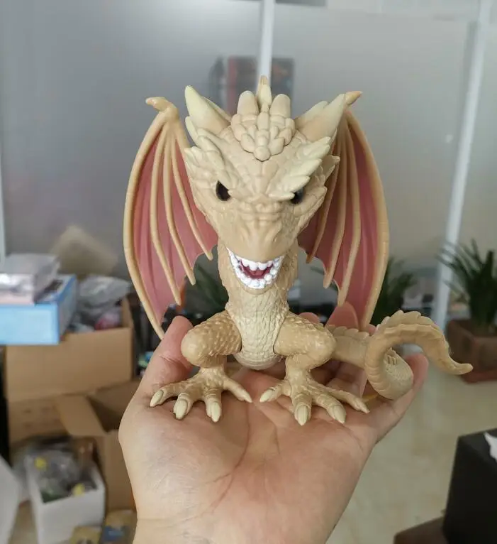 Игра престолов Черный Дракон дрогон 46 & Viserion 34 Rhaegal 47 Виниловая фигурка модель