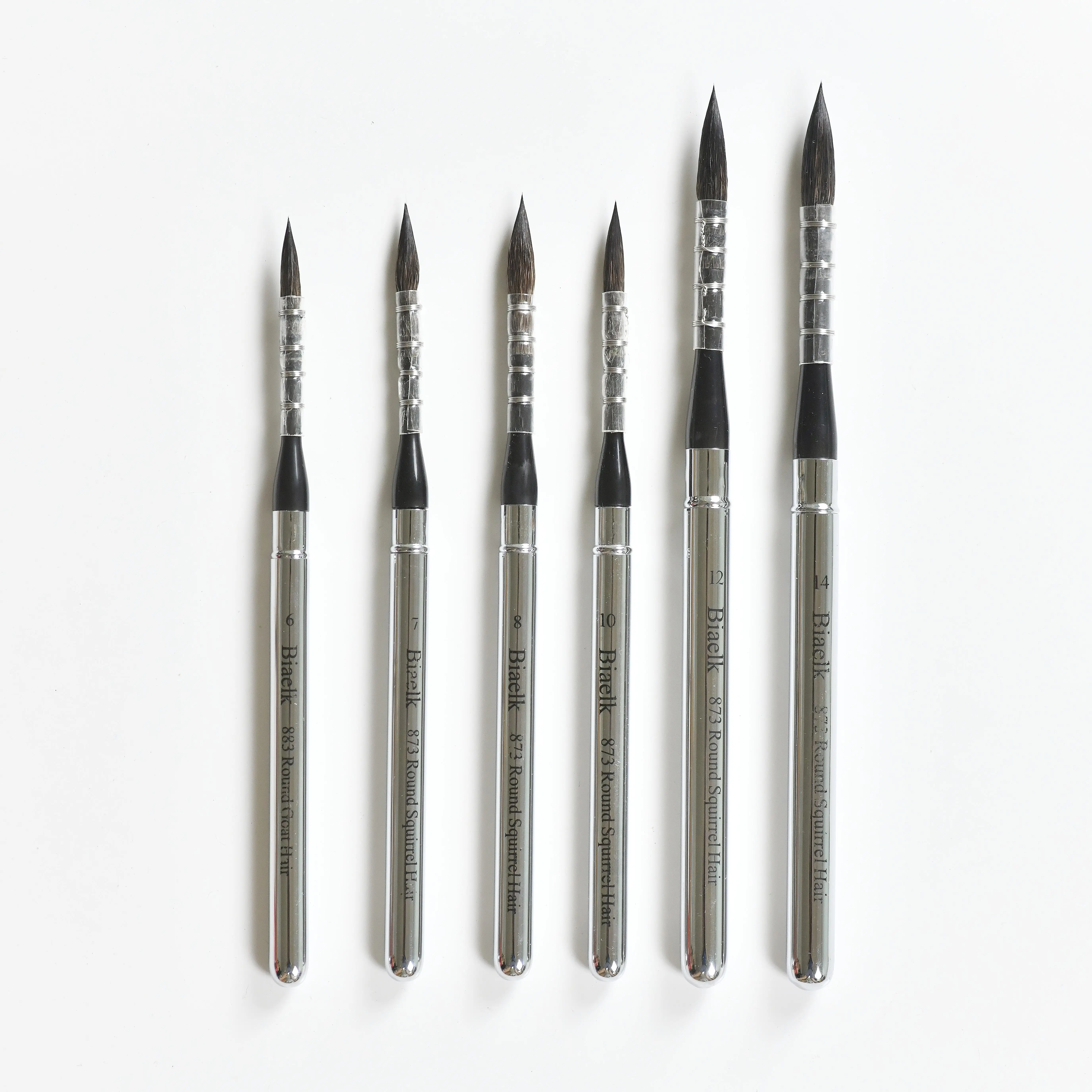 Кисть для рисования беличьей шерсти 873R | Канцтовары офиса и дома