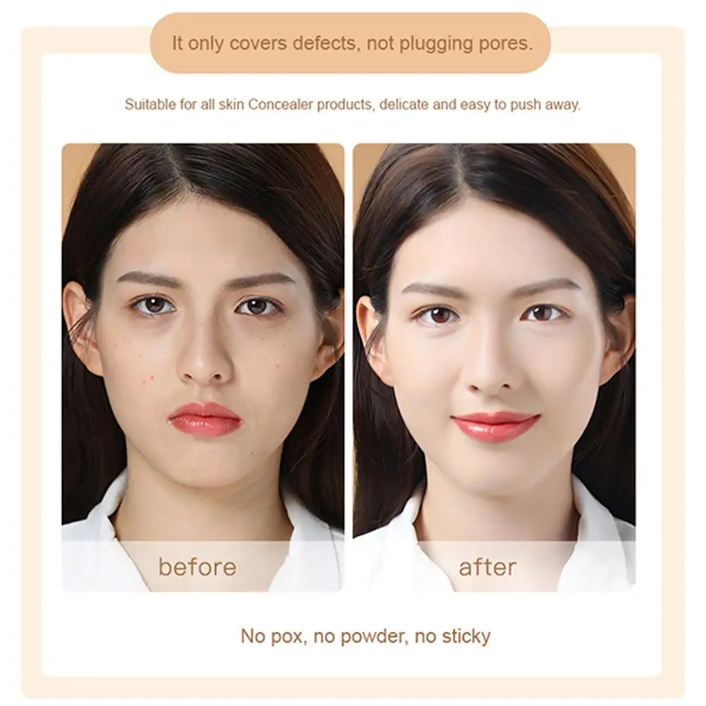 Двойной головкой Профессиональный консилер Косметика крышка акне веснушки