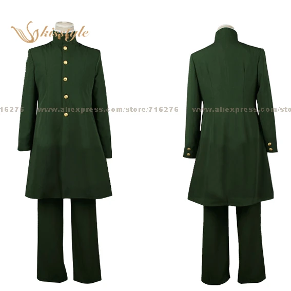 

Аниме JJoJo для BBizarree Приключения Нориаки Kakyoin форма, одежда для костюмированных игр, потому что костюм, индивидуальные принимаются