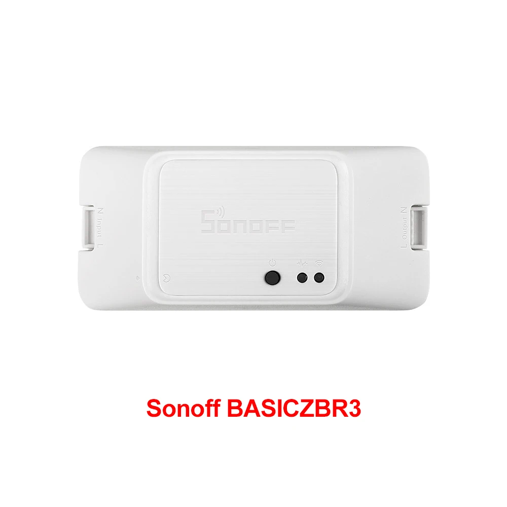 3/5 шт. Itead Sonoff BASICZBR3-первый умный переключатель Zigbee DIY, управляемый через приложение SmartThing, работает с концентратором SmartThings Alexa - Цвет: 1PCS BASICZBR3
