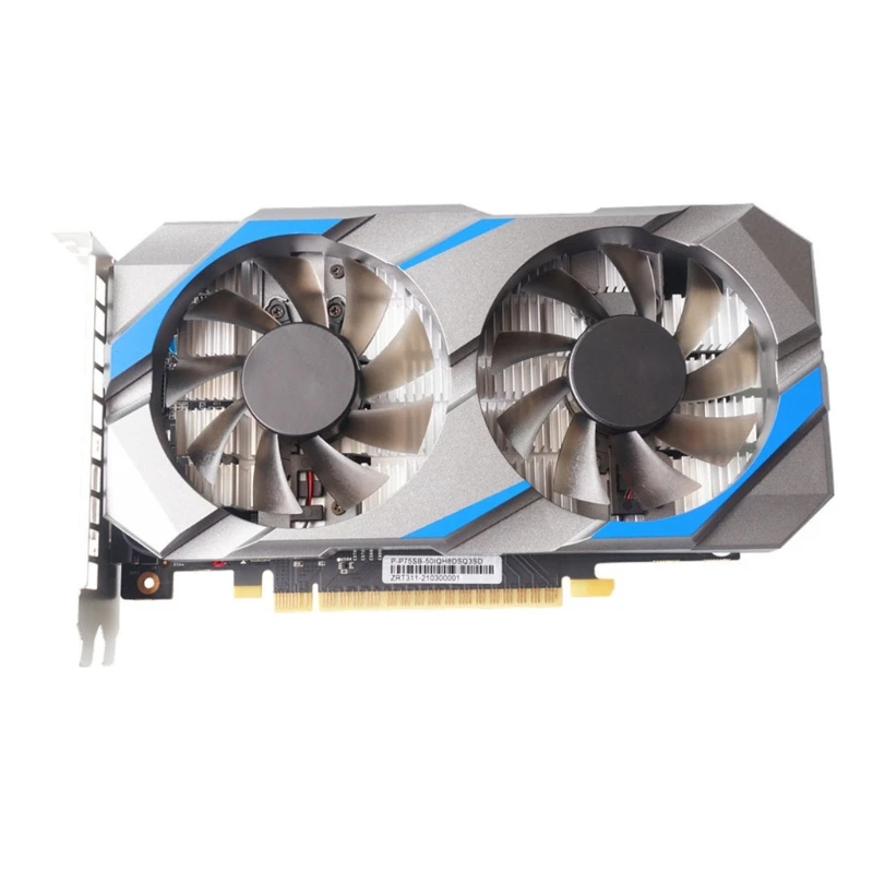 

Графическая карта для компьютера NVIDIA GTX 1050Ti 4 ГБ GDDR5 128 бит PCIE 2,0 HDMI-совместимый интерфейс DVI-D с двойным охлаждающим вентилятором 28GE