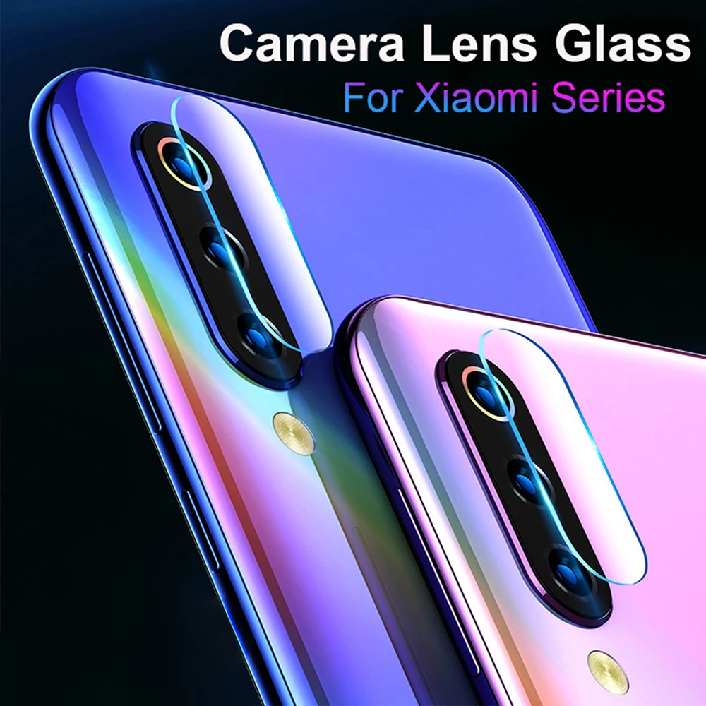 Full Cover Protector Camera Lens for Xiaomi Redmi K20 Pro Note 8 7 6 Pro Camera Film Tempered Glass Protective Screen Protector