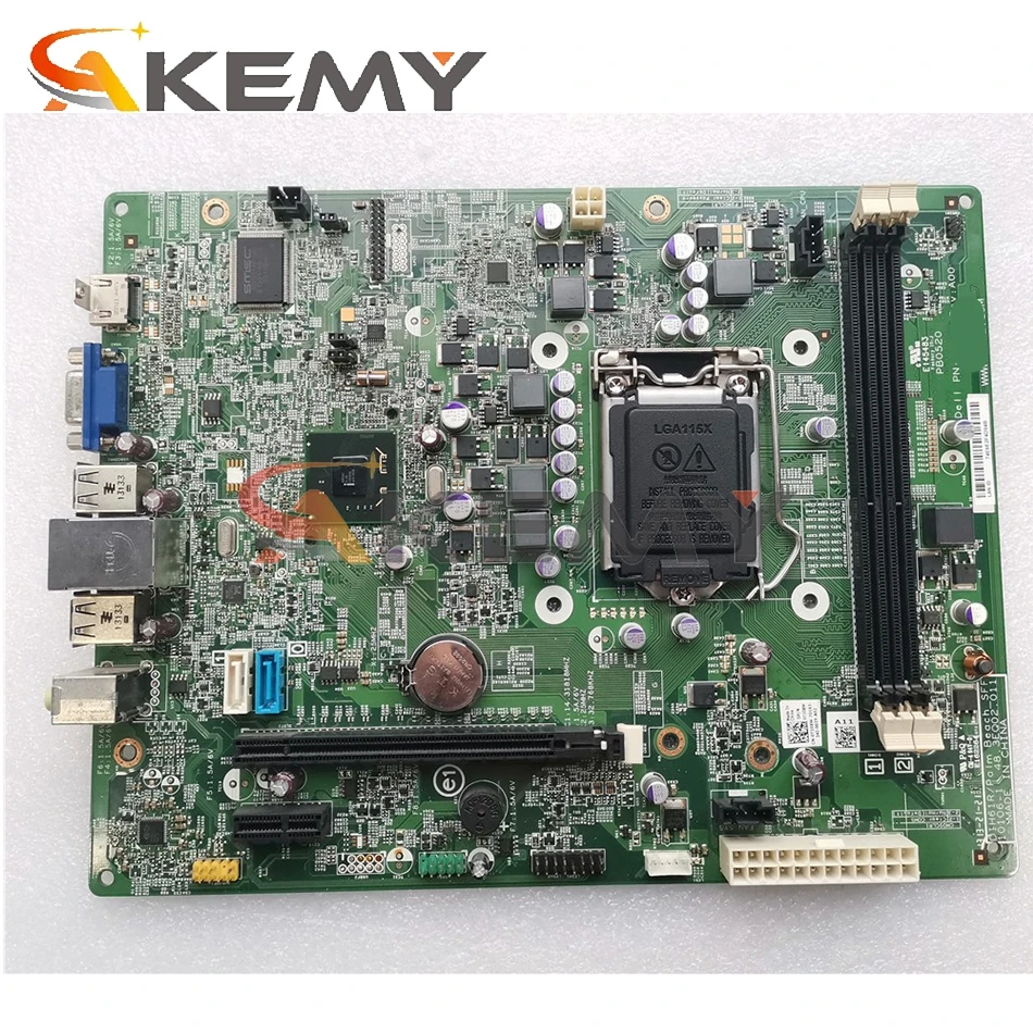 Akemy 10106-1 для Dell OptiPlex 3010 материнская плата формата SFF 48.3EQ02.011 3010SFF CN-0T10XW T10XW F6X5P 100%