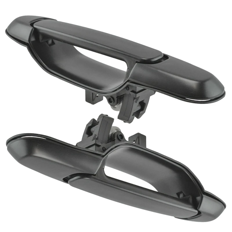 Rear Outside Exterior Sliding Door Handle 1 Pair Set for 1998-2003 Toyota Sienna Driver and Passenger Side Black | Автомобили и