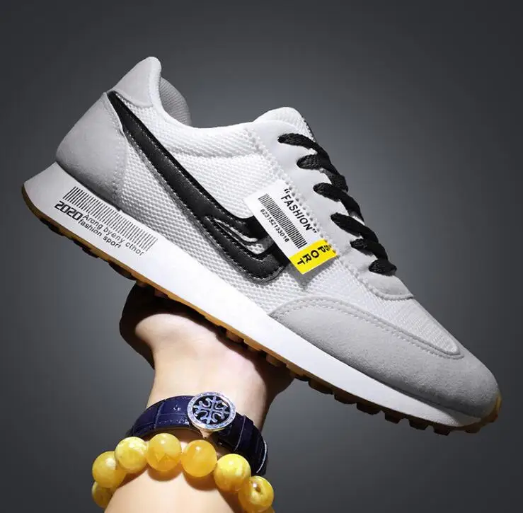 Новинка мужские кроссовки для бега дышащие сетчатые противоскользящая