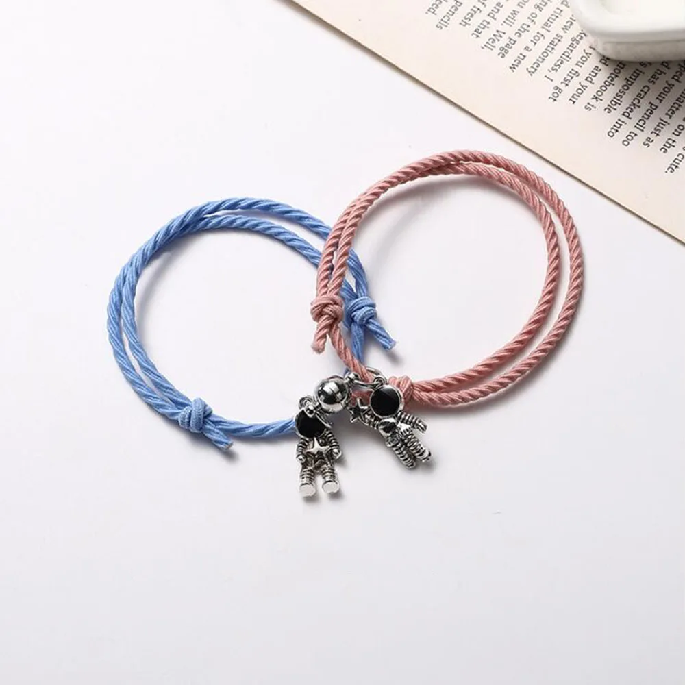 

Spaceman Couple Hand Strap Bracelet Best Friend Multi-Color Hand Strap Fashion and Simple Gift for Best Friends 2021 New