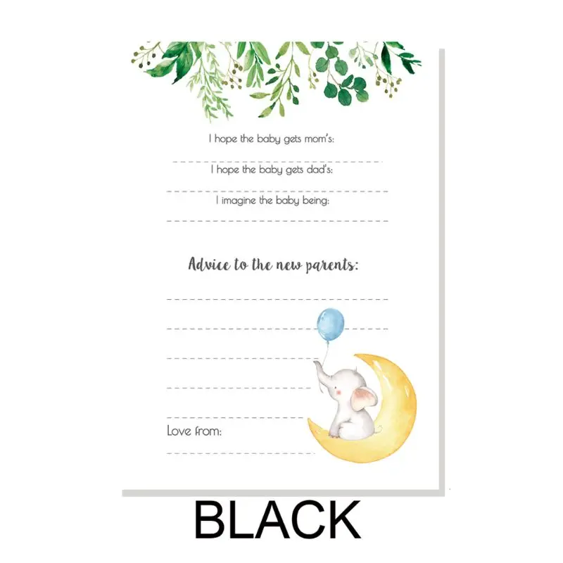 Упаковка из 10 шт. советы и прогноза карт для Baby Shower или вечеринки по случаю игры