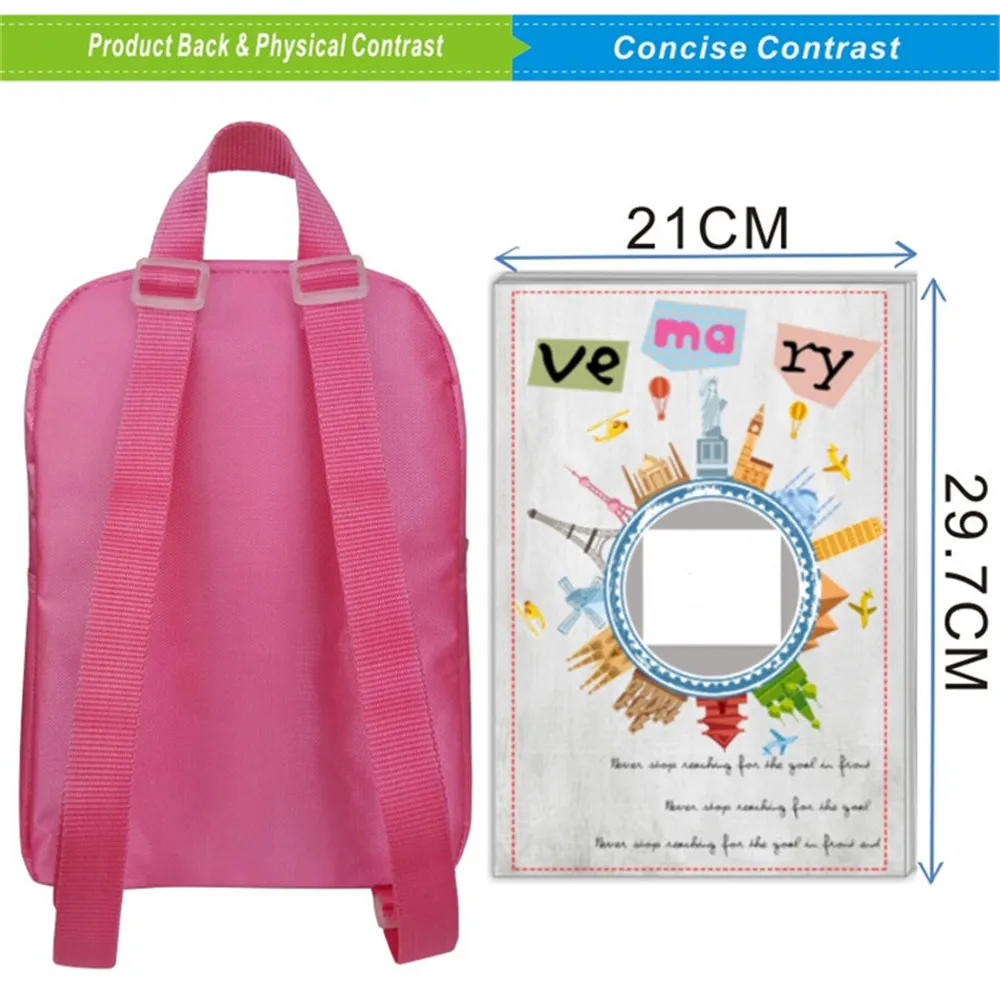 Umbrella Academy Backpacks Kindergarten Cartoons Bookbag Kids Cosplay School Bag Mochila Knapsack Children Bag Boy Girl Bags