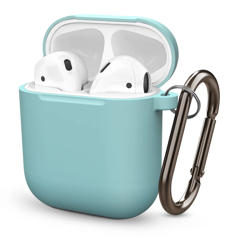 Мягкий силиконовый чехол для наушников Apple AirPods с защитой от пыли|Аксессуары