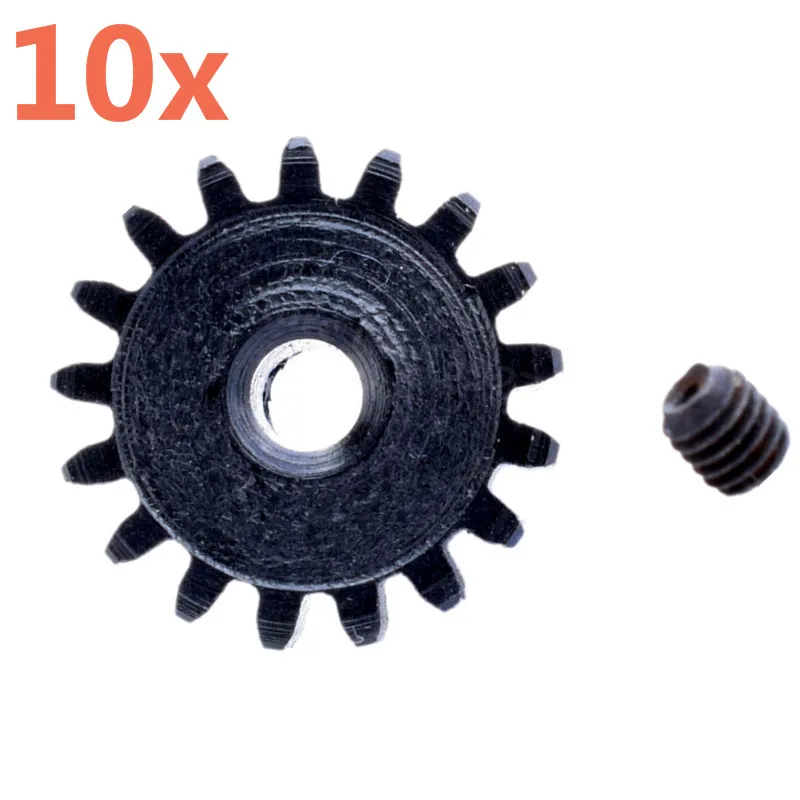 10x RC металлическая Шестерня двигателя 17T 0088 3 17 мм для WLtoys 12428-A-B 12423 1/12 автомобили