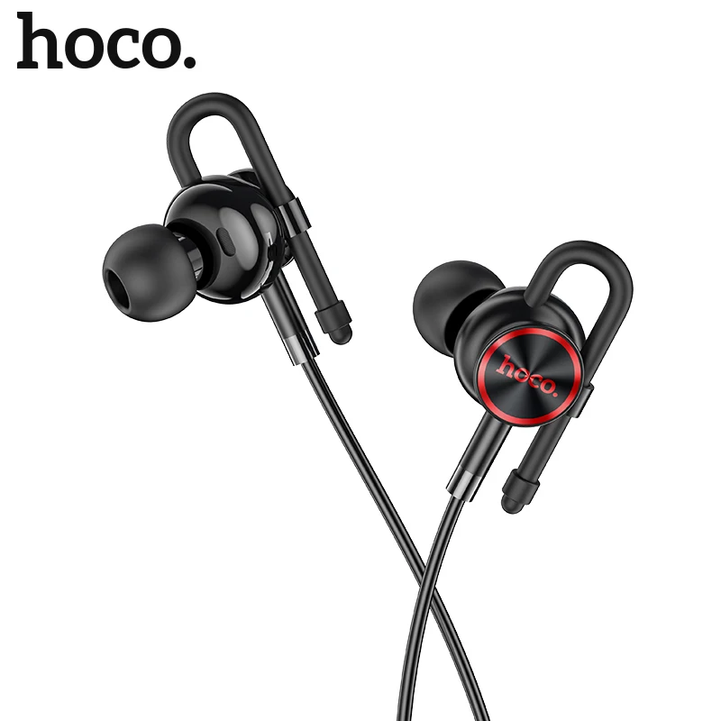 

HOCO universal High Quality HD Clear Super Bass Stereo In-ear Wired Earphones 3.5mm Wired Headset with Mic For iPhone Xiaomi