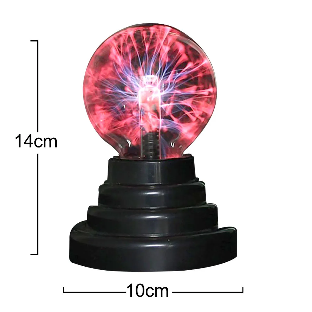 Детский статический шар с USB ионный волшебный плазменный хрустальный светильник