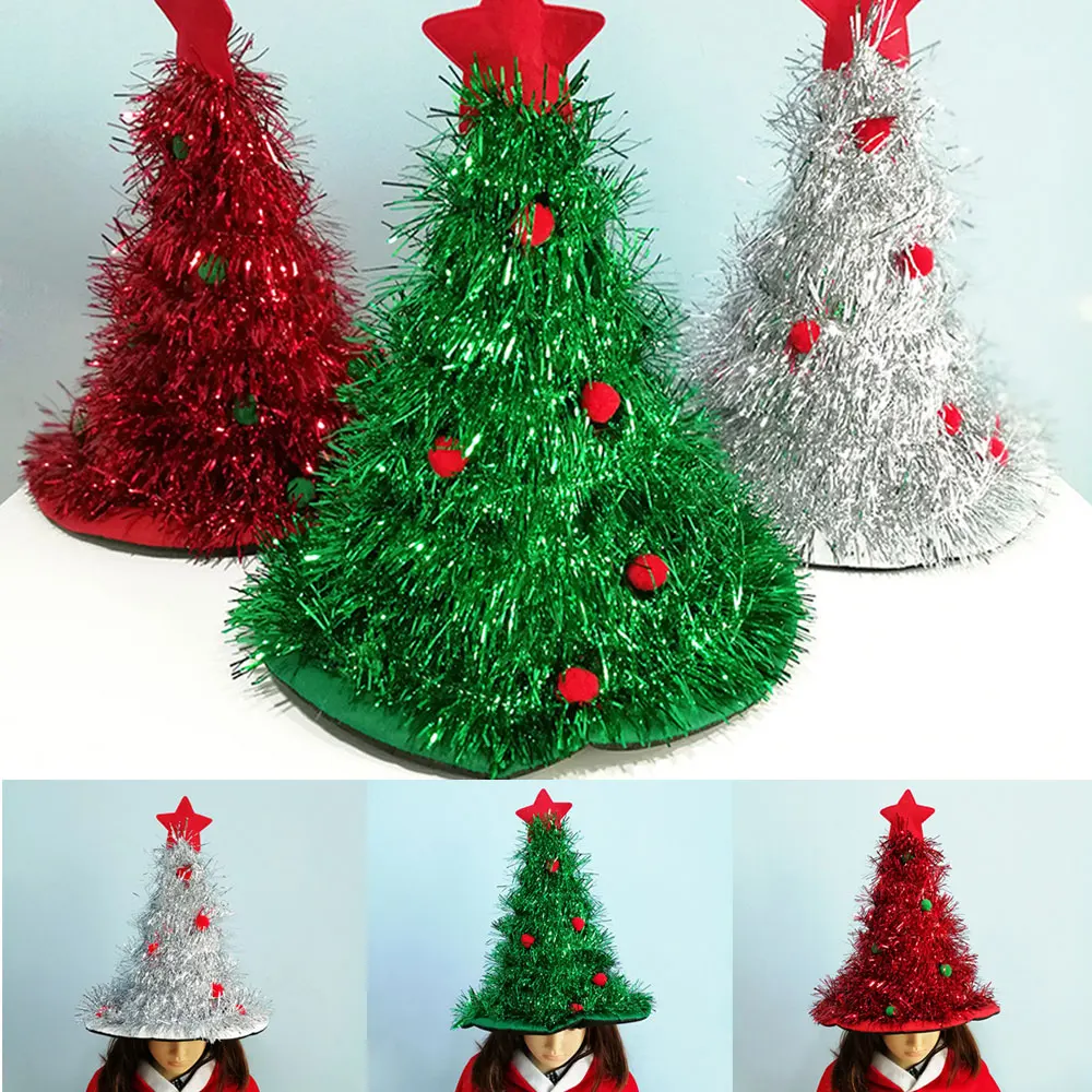 

Рождественская елка соломенная шляпа вечерние Наряжаться реквизит, шляпа Праздничный Декор творческие подарки Merry для рождественской вече...