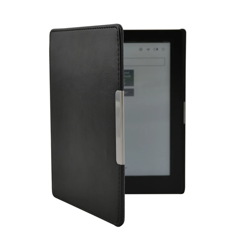 Черный чехол для Kobo Aura N514 6 дюймов кожаный магнитный автоматический режим сна и
