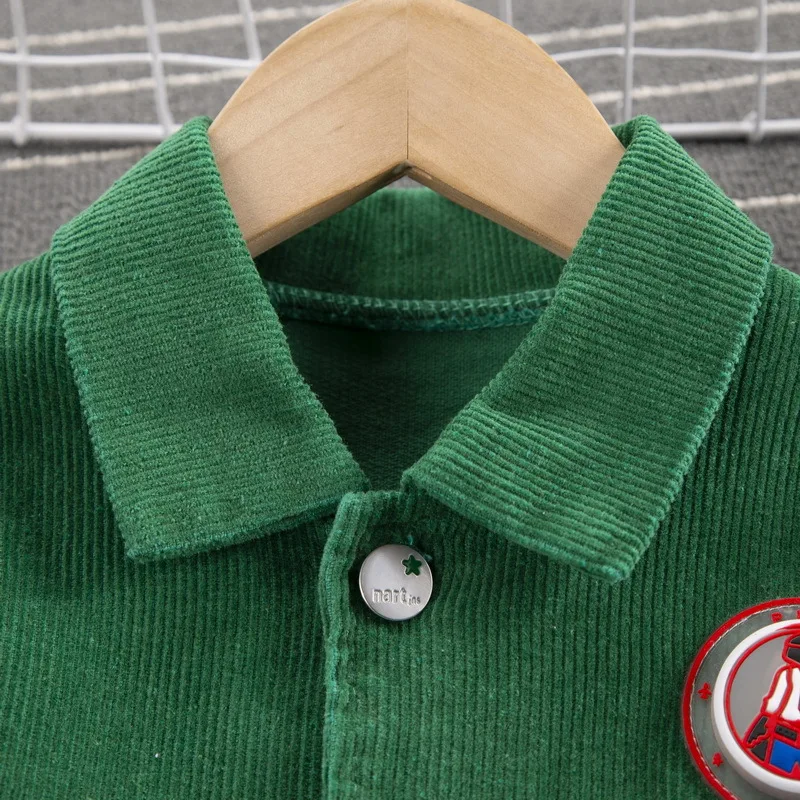 

Fashion Children Clothes New Spring Autumn Baby Boys Clothing Infant Cotton Casual Jacket Toddler Sports Costume Kids Sportswear