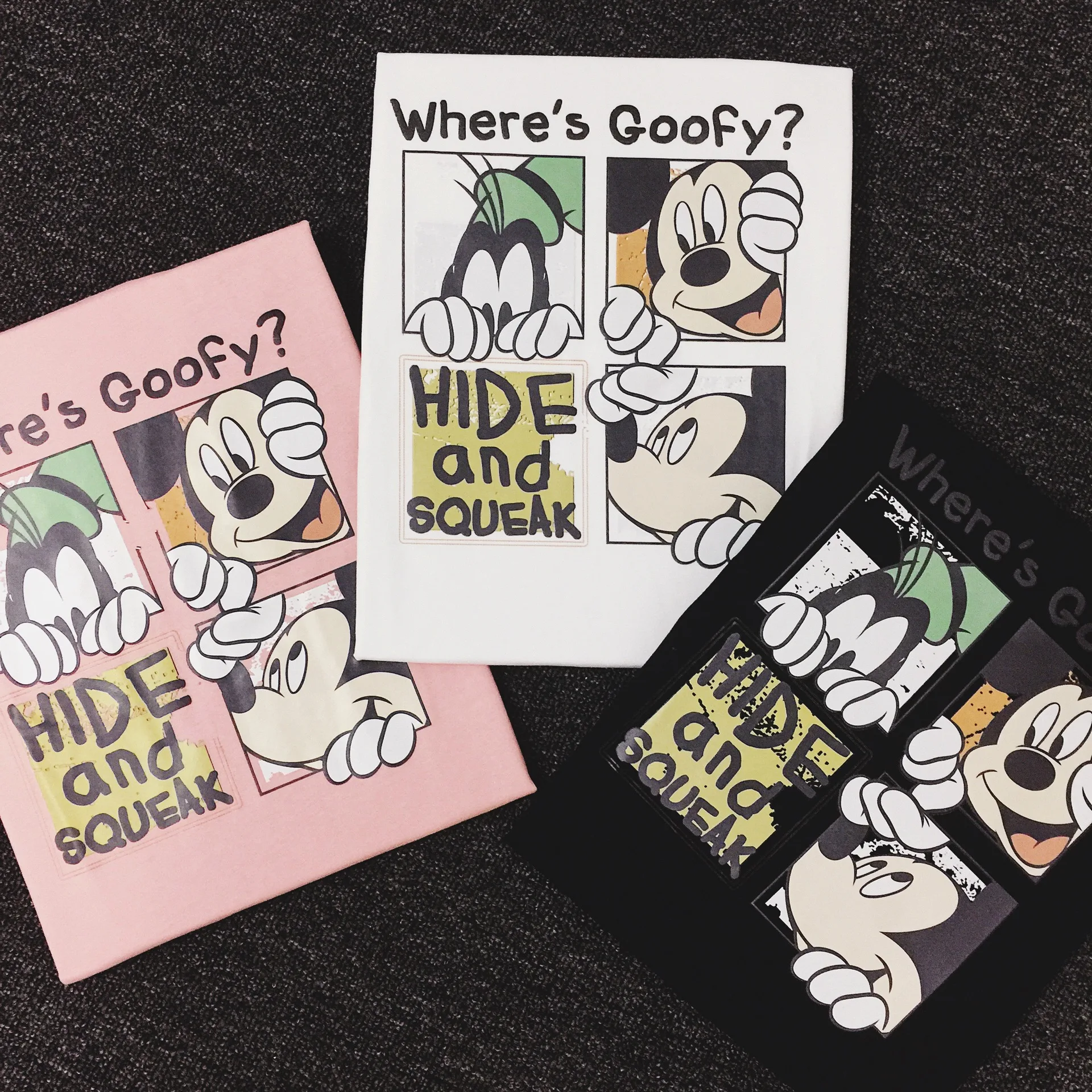 2019 New Minnie Korean T-Shirt Women Mickey Print Loose Female Tshirt Cute Tee Clothes Tops Streetwear Harajuku | Женская одежда