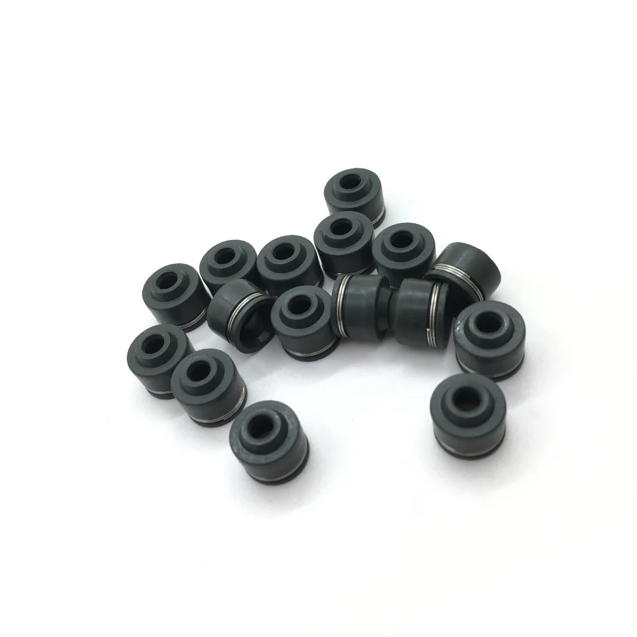 16PCS Motorcycle Accessories Spiracle Valve Intake/Exhaust Stem Oil Seal For Yamaha XJR400 FZR250/RR FZ400 FZR400/RR