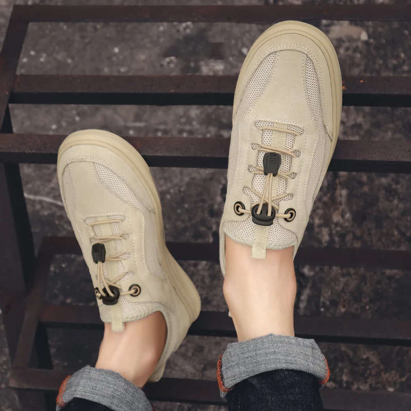 Кроссовки мужские сетчатые легкие дышащие Повседневная прогулочная обувь