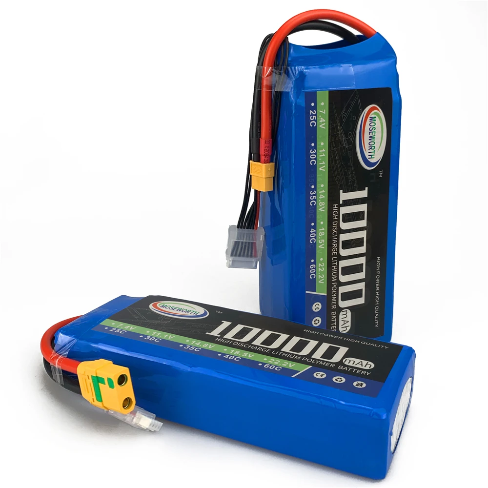 Аккумулятор LiPo 2S 3S 4S 6S 7 4 В 11 1 14 8 мАч 25C для радиоуправляемого самолета вертолета