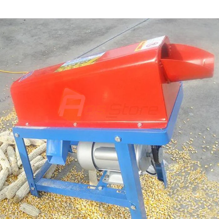 220V фермы электрическая кукурузная молотилка кукурузы молотильная машина для
