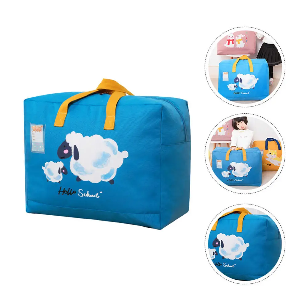 

1pc Household Kids Quilt Bag Large Capacity Storage Pouch Quilt Storage Bag