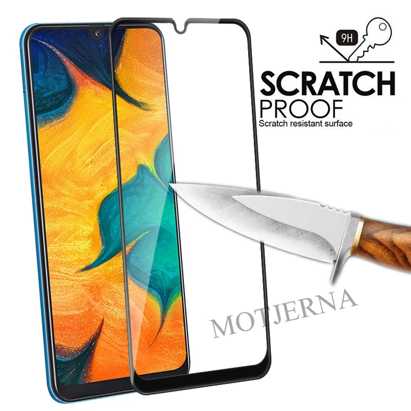 9D изогнутое полное защитное закаленное стекло для Samsung Galaxy A50 A30 A10 A20 Защитная